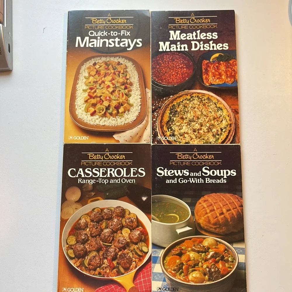 Cookbooks title 	betty